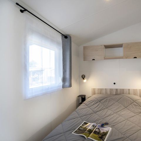 MOBILHOME 6 personnes - Trio Premium 4 Pièces 6 Personnes Jacuzzi + Climatisé + TV