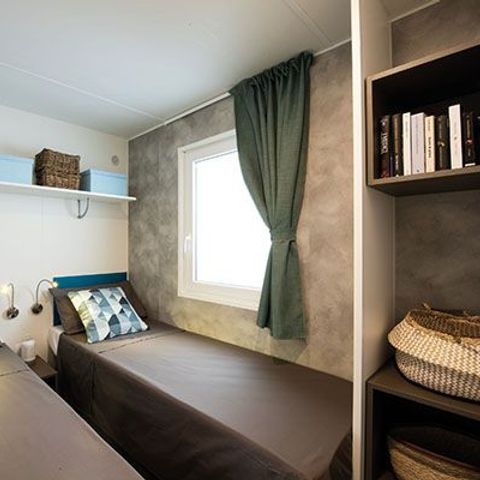 MOBILHOME 6 personnes - Comfort | 3 Ch. | 6 Pers. | Terrasse surélevée | Clim. | TV