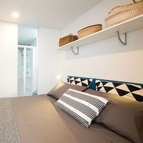 MOBILHOME 6 personnes - Comfort | 3 Ch. | 6 Pers. | Terrasse surélevée | Clim. | TV
