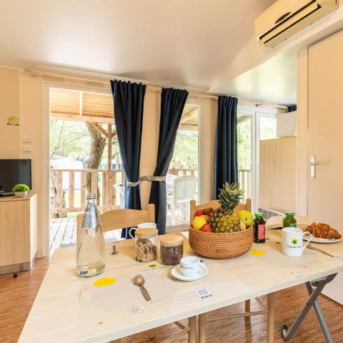 MOBILHOME 5 personnes - Mobil Home Confort 3 Pièces 5 Personnes (4 adultes + 1 enfant - 10 ans) Climatisé