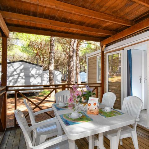 Mobilhome 5 personnes - Lodge superior 25m²
