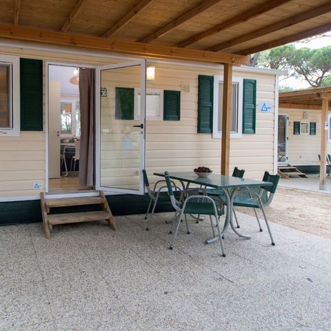 MOBILHOME 4 personnes - GIGLIO (inclus : piscine, salle de sport et service plage)