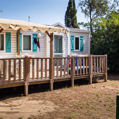 MOBILHOME 6 personnes - Mobil-home | Classic XL | 3 Ch. | 6 Pers. | Terrasse surélevée | Clim.