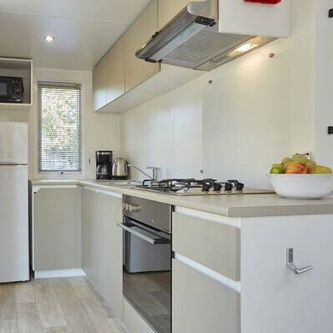 MOBILHOME 6 personnes - Comfort | 2 Ch. | 4/6 Pers. | Terrasse surélevée | Clim.