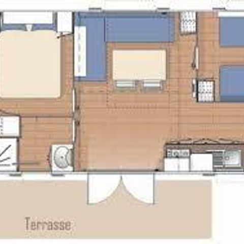 MOBILHOME 6 personnes - O'HARA 734