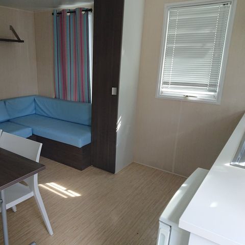 Mobilhome 2 personnes - Azur 1 chambre (20m²) avec climatisation