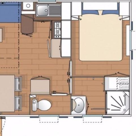 MOBILHOME 4 personnes - O'HARA 784