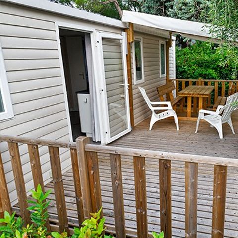 MOBILHOME 4 personnes - Comfort | 2 Ch. | 4 Pers. | Terrasse Couverte | Clim.