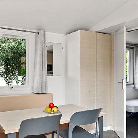 MOBILHOME 4 personnes - Comfort | 2 Ch. | 4 Pers. | Terrasse surélevée | Clim.