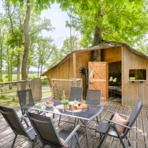 Unique 5 personnes - Cabane dans les arbres