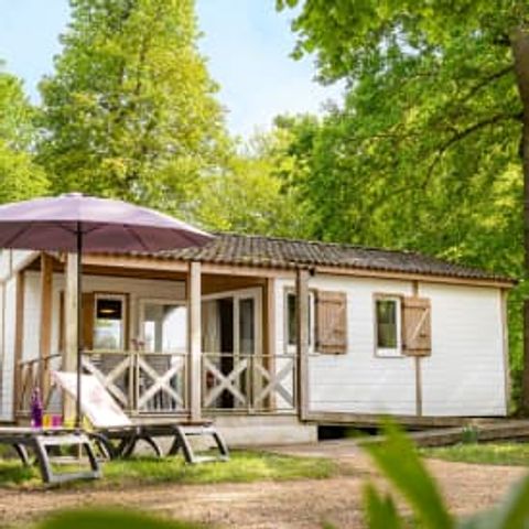 MOBILHOME 4 personnes - Chalet 4p 2ch *** PMR