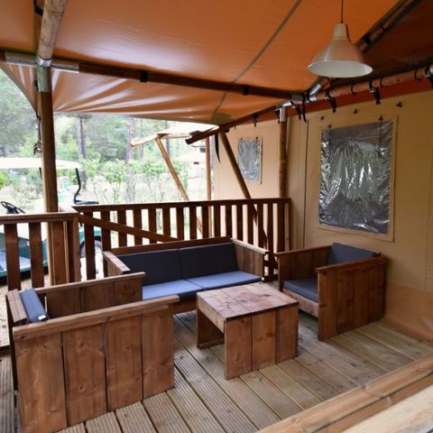 BUNGALOW TOILÉ 5 personnes - Glamping 2