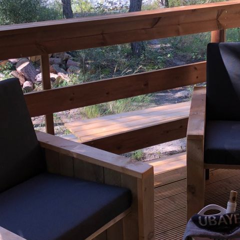 TENTE TOILE ET BOIS 6 personnes - Tente Glamping 3 -