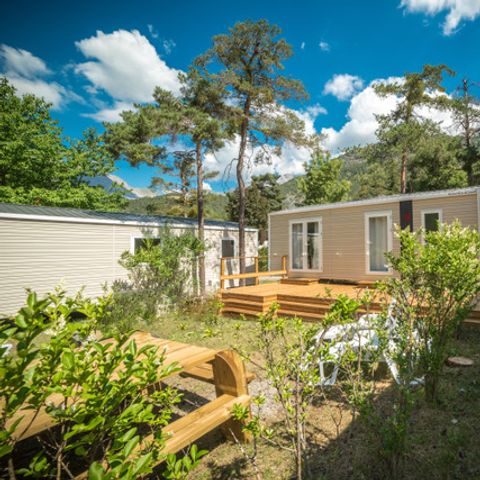 MOBILHOME 4 personnes - Mobil homes Le coin des copains - prix pour 4 personnes, possible jusqu'à 12