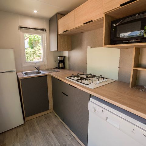 MOBILHOME 4 personnes - Mobil homes Le coin des copains - prix pour 4 personnes, possible jusqu'à 12