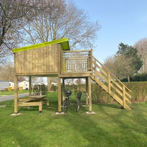 HÉBERGEMENT INSOLITE 2 personnes - Camp Etoile 4m² - spécial Randonneur / Cycliste