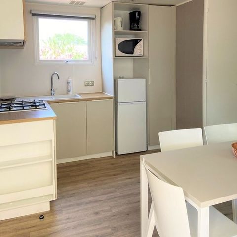 MOBILHOME 6 personnes - BAY PREMIUM 32m² vue jardin