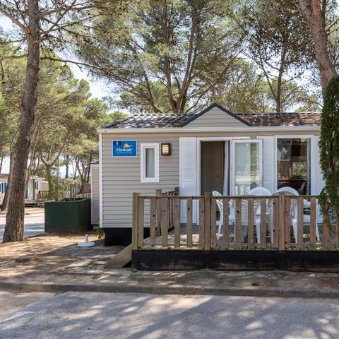 MOBILHOME 6 personnes - Classic | 3 Ch. | 6 Pers. | Terrasse surélevée non couverte | Clim.
