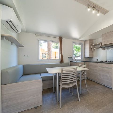 MOBILHOME 6 personnes - Classic | 3 Ch. | 6 Pers. | Terrasse surélevée non couverte | Clim.
