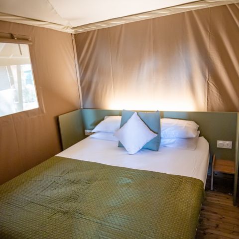 Tente en toile et en bois 5 personnes - Safari Savannah