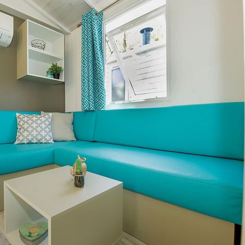 MOBILHOME 6 personnes - Comfort XL | 3 Ch. | 6 Pers. | Terrasse surélevée | Clim.
