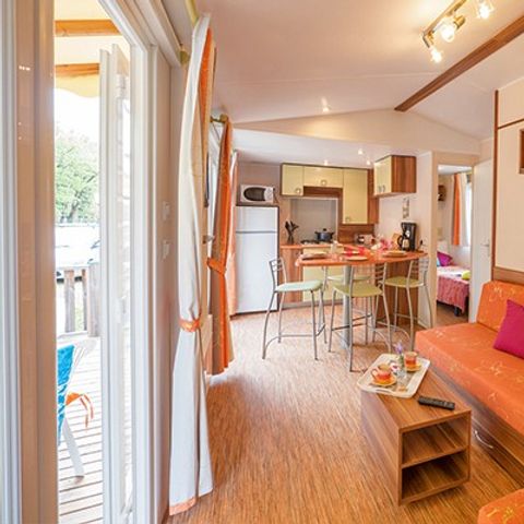 MOBILHOME 6 personnes - Classic | 3 Ch. | 6 Pers. | Terrasse simple
