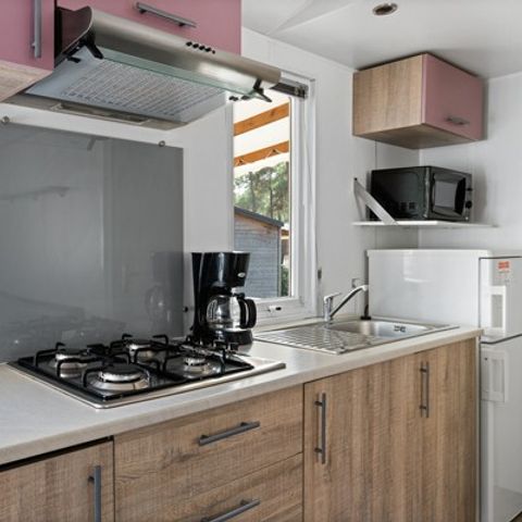MOBILHOME 6 personnes - Classic XL | 2 Ch. | 4/6 Pers. | Terrasse surélevée | Clim.