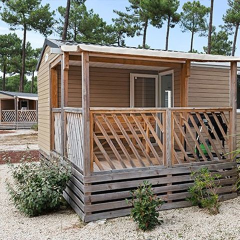 MOBILHOME 6 personnes - Comfort | 3 Ch. | 6 Pers. | Terrasse simple | Clim.