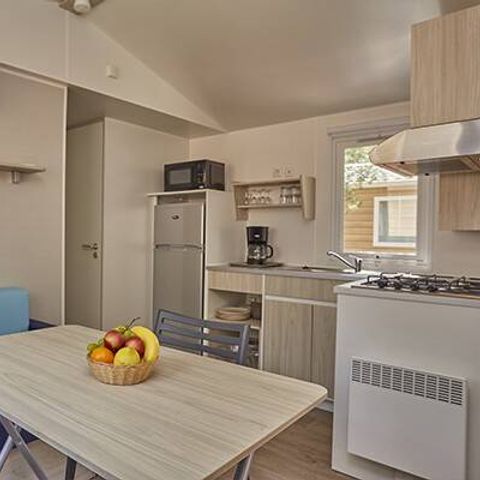 MOBILHOME 4 personnes - Comfort | 2 Ch. | 4 Pers. | Terrasse simple | Clim.