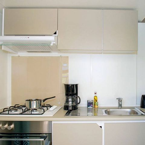 MOBILHOME 6 personnes - Comfort | 3 Ch. | 6 Pers. | Terrasse simple | Clim.