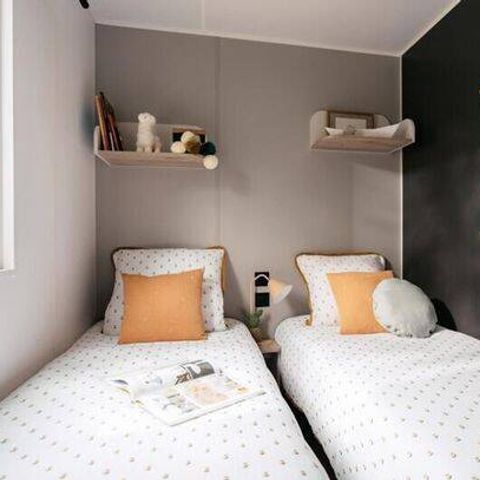 MOBILHOME 6 personnes - Mobil-home | Premium | 3 Ch. | 6 Pers. | Terrasse Lounge | Clim.