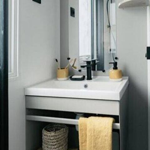 MOBILHOME 6 personnes - Mobil-home | Premium | 3 Ch. | 6 Pers. | Terrasse Lounge | Clim.