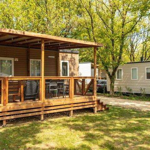 MOBILHOME 6 personnes - Mobil-home | Premium | 3 Ch. | 6 Pers. | Terrasse Lounge | Clim.