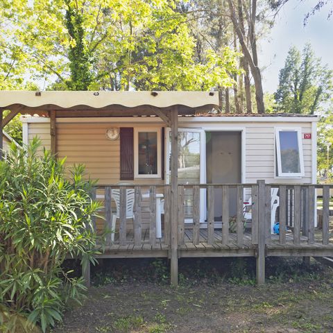 MOBILHOME 4 personnes - Classic | 2 Ch. | 4 Pers. | Terrasse surélevée | Clim.