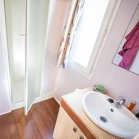 MOBILHOME 6 personnes - Classic | 2 Ch. | 4/6 Pers. | Terrasse surélevée | Clim.