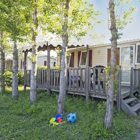 MOBILHOME 6 personnes - Mobil-home | Classic | 3 Ch. | 6 Pers. | Terrasse surélevée | Clim.