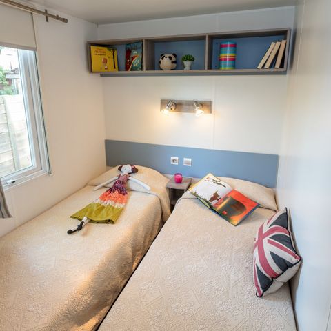 MOBILHOME 6 personnes - Classic XL | 3 Ch. | 6 Pers. | Terrasse surélevée | Clim.