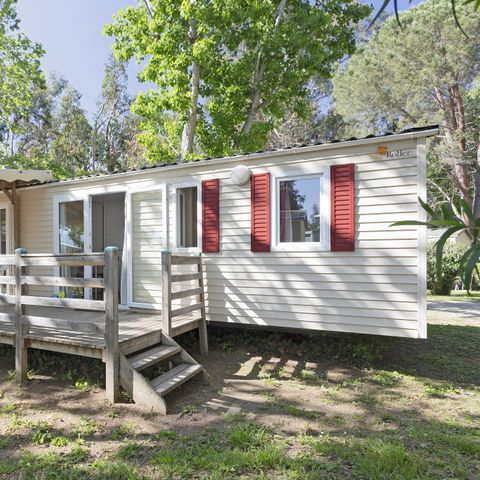 MOBILHOME 6 personnes - Classic XL | 3 Ch. | 6 Pers. | Terrasse surélevée | Clim.