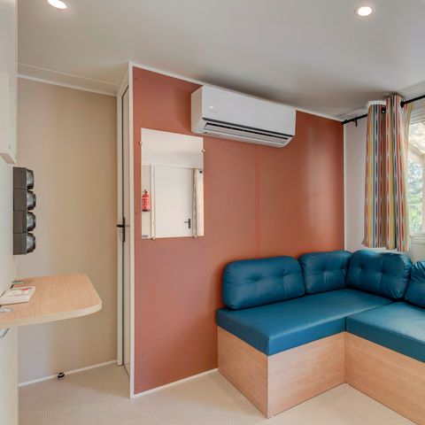 MOBILHOME 6 personnes - Comfort XL | 3 Ch. | 6 Pers. | Terrasse surélevée | Clim.