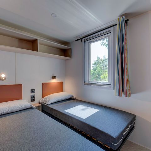 MOBILHOME 6 personnes - Comfort XL | 3 Ch. | 6 Pers. | Terrasse surélevée | Clim.