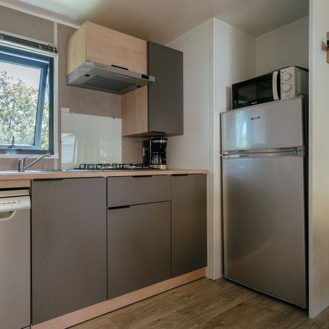 MOBILHOME 6 personnes - Mobil-home | Premium | 3 Ch. | 6 Pers. | Terrasse surélevée | Clim.