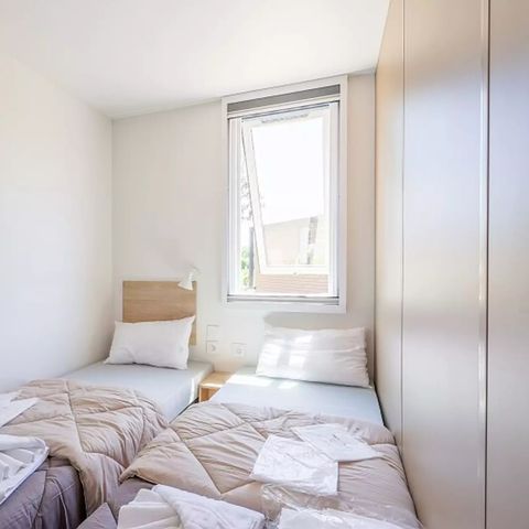 MOBILHOME 6 personnes - Ultimate | 3 Ch. | 6 Pers. | Terrasse Lounge | Outdoor kitchen | 2 SDB | Clim. | TV