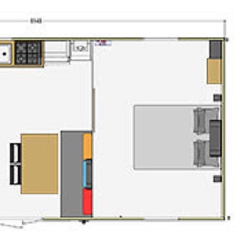 MOBILHOME 4 personnes - Confort - 2 chambres PMR