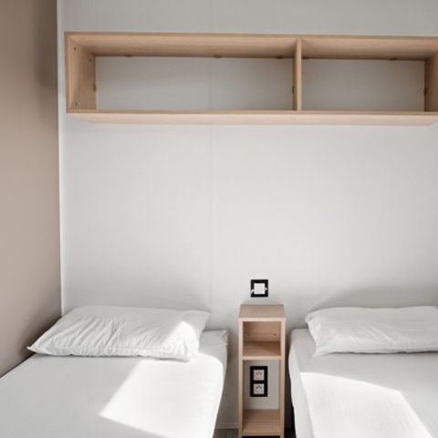 MOBILHOME 6 personnes - Comfort XL | 3 Ch. | 6 Pers. | Terrasse surélevée | Clim