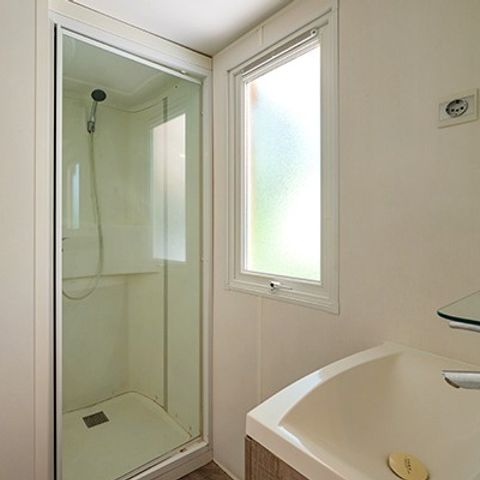 MOBILHOME 6 personnes - Comfort | 3 Ch. | 6 Pers. | Terrasse surélevée | Clim.