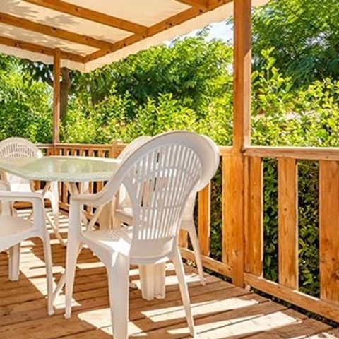 MOBILHOME 6 personnes - Classic | 3 Ch. | 6 Pers. | Terrasse surélevée