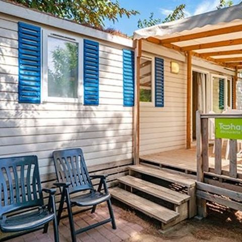 MOBILHOME 6 personnes - Classic | 3 Ch. | 6 Pers. | Terrasse surélevée