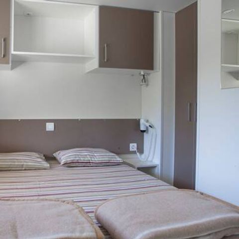 MOBILHOME 6 personnes - Comfort | 2 Ch. | 4/6 Pers. | Terrasse surélevée | Clim.
