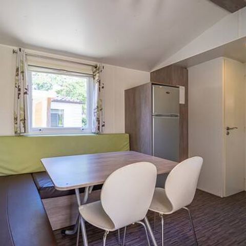 MOBILHOME 6 personnes - Comfort | 2 Ch. | 4/6 Pers. | Terrasse surélevée | Clim.