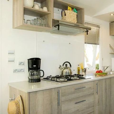 MOBILHOME 6 personnes - Comfort XL | 2 Ch. | 4/6 Pers. | Terrasse surélevée